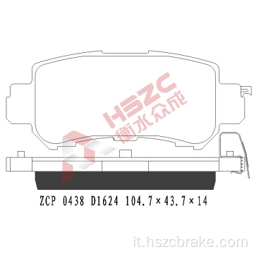 FMI D1624 BRACK CAKE CAKE PER MAZDA